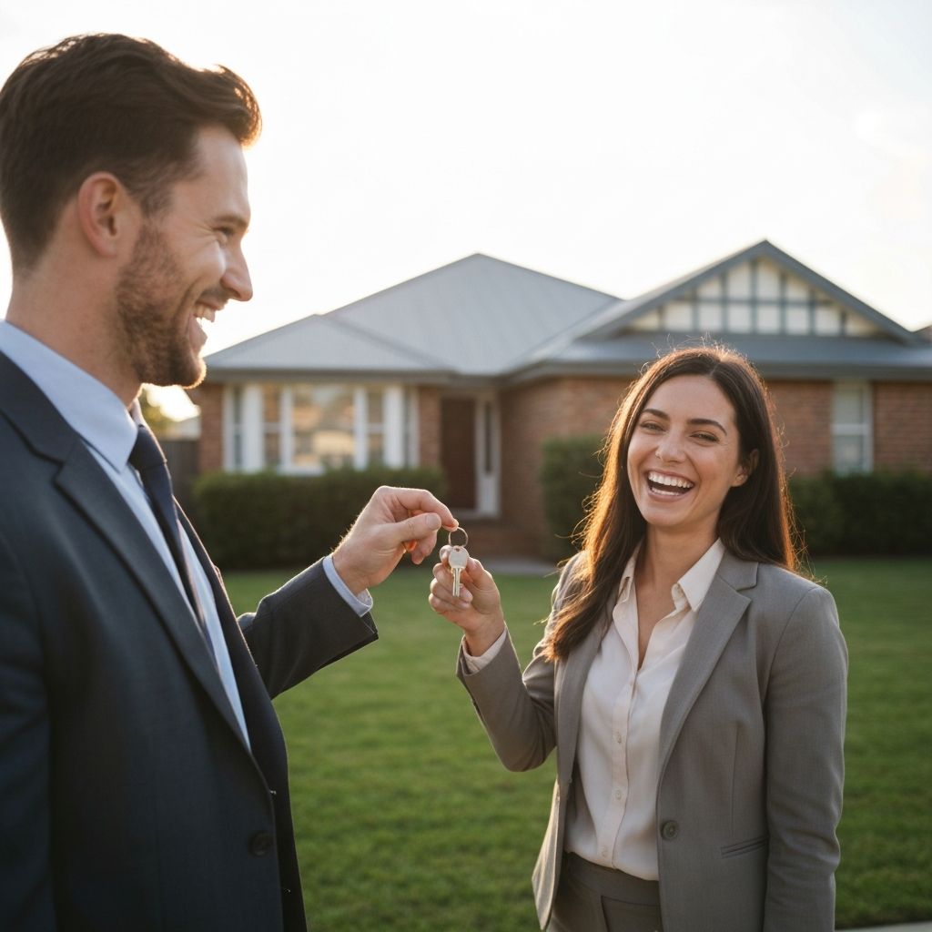 King and Crown team working with homeowners